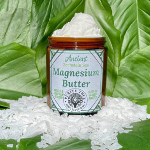 100% Natural Magnesium Butter Made with Magnesium from the Zechstein Sea